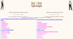 Desktop Screenshot of corsi-moda.it